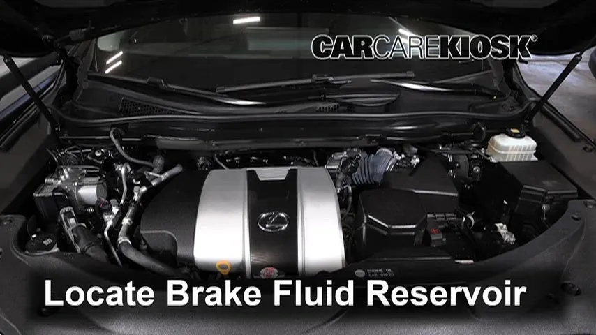 2018 Lexus RX350L 3.5L V6 Brake Fluid